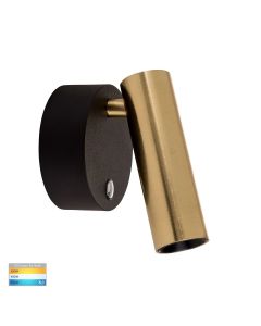 Havit Lesen Black Brass Single Adjustable LED Wall Light HV3689T