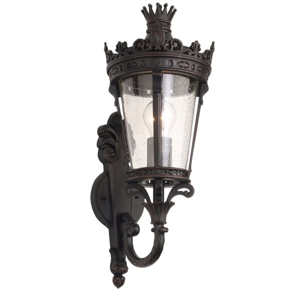 Lode.1000830_Crown External Wall Light Bronze Large