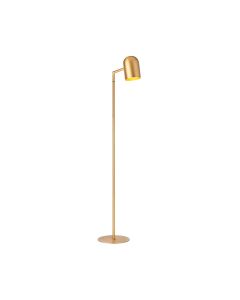 Pia Floor Lamp Satin Brass