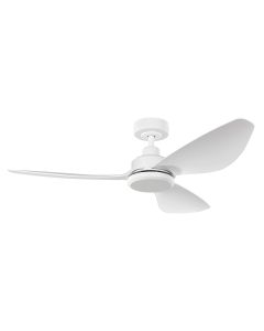 Torquay DC Ceiling Fan In White With Remote 48"