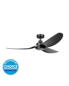 Torquay DC Ceiling Fan In Black With Remote 56"