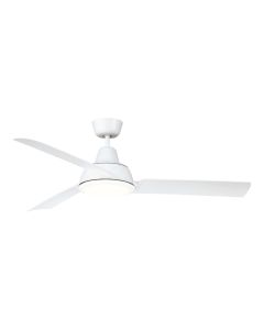 Airventure 52" AC Ceiling Fan White With CCT LED Light