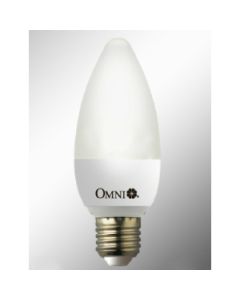 3.5W Edison Screw Globe - Candle Frosted