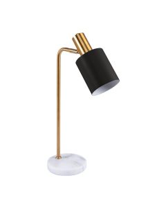 Marisol Desk Lamp Antique Brass
