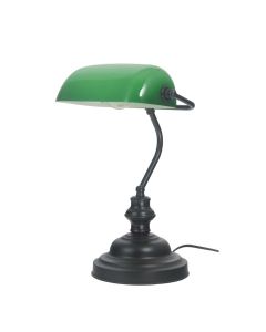 Bankers Touch Lamp Black