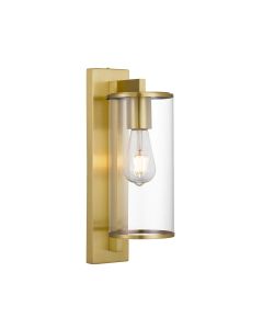 Perova 40 External Wall Light Brass
