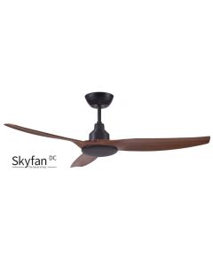 Skyfan DC Ceiling Fan with Remote - Teak 52″