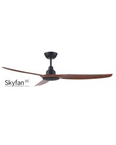  Skyfan DC Ceiling Fan with Remote - Teak 60″
