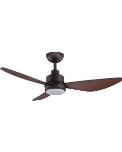 Trinity DC ceiling fan in Oil-rubbed Bronze with 20w LED Light 48"
