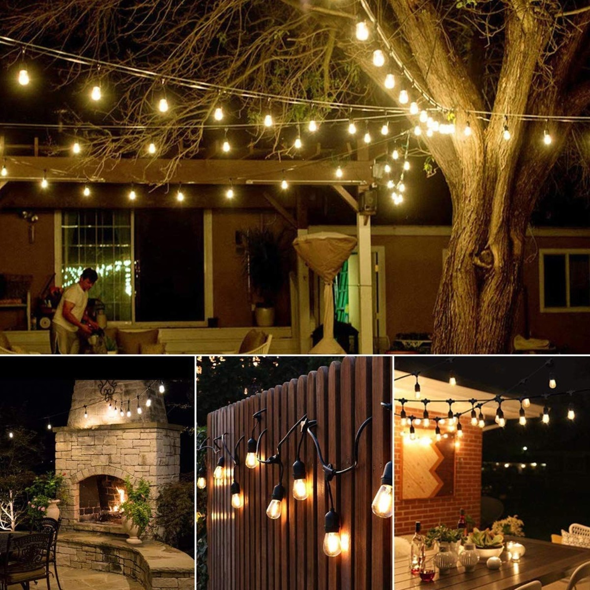 Festoon Lights - Light up your garden patio or pergola